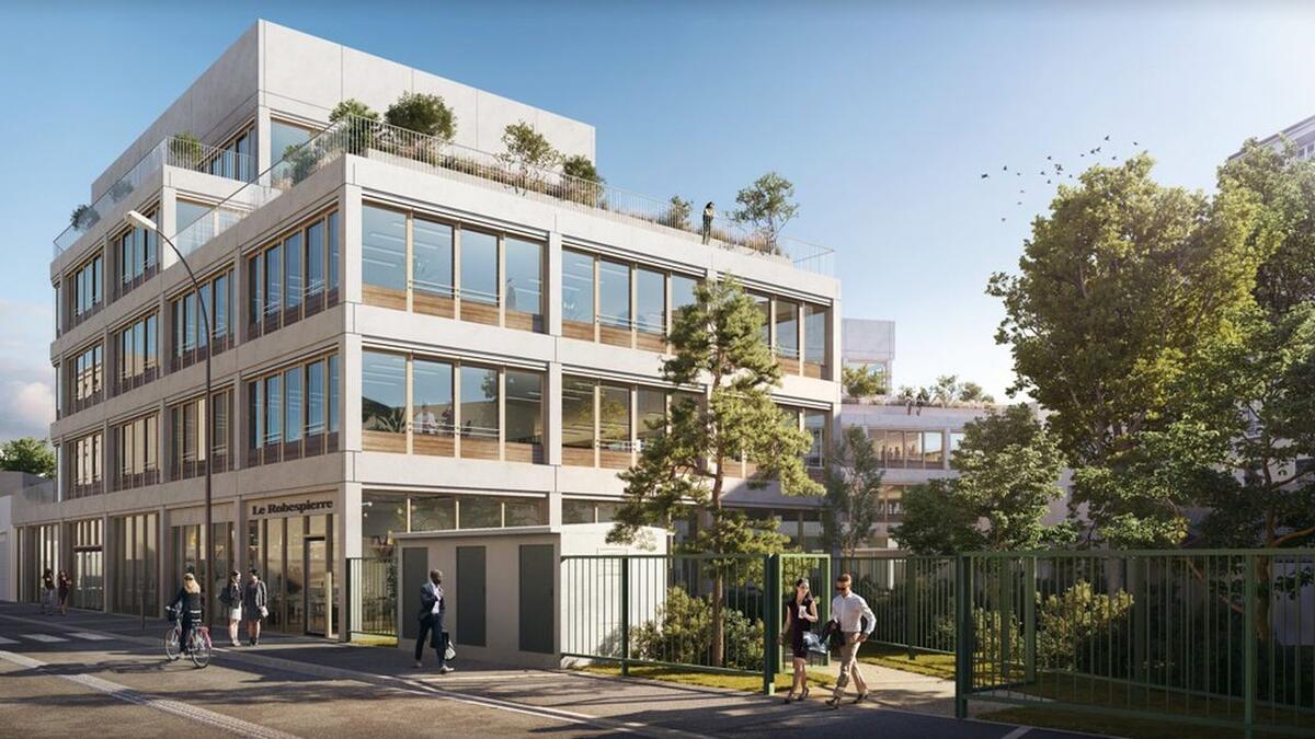 Marceau in Bas-Montreuil: setting new standards for sustainable and innovative offices