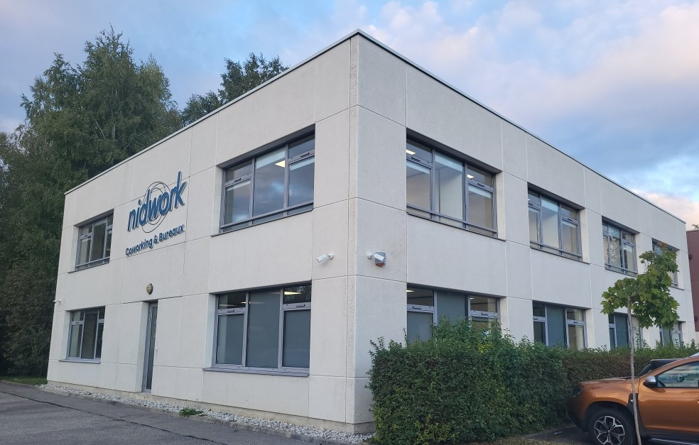 Nidwork opens its 3rd flexible business center in Annecy-Chavanod, in the heart of Altaïs Tech Park