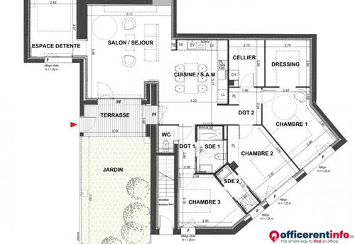 Offices to let in bureaux